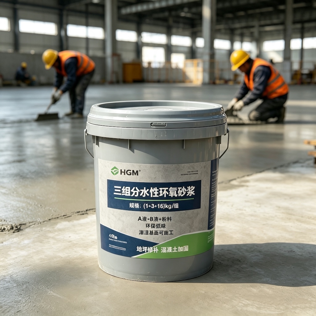 文圣三组份水性环氧砂浆